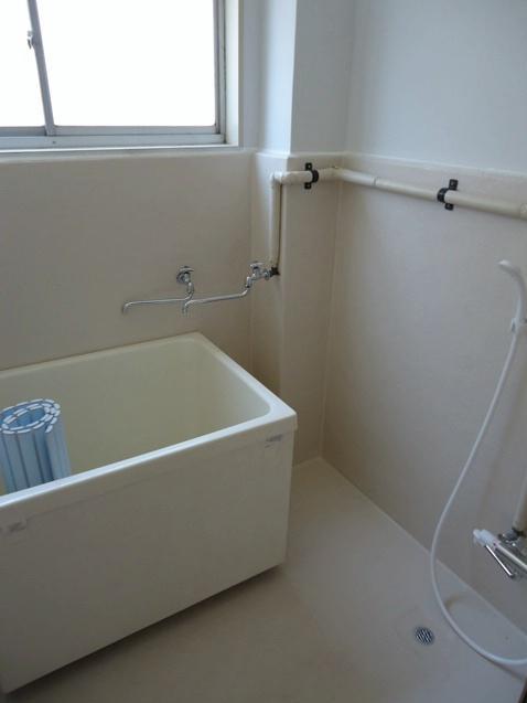 Bath. It comes with a window.