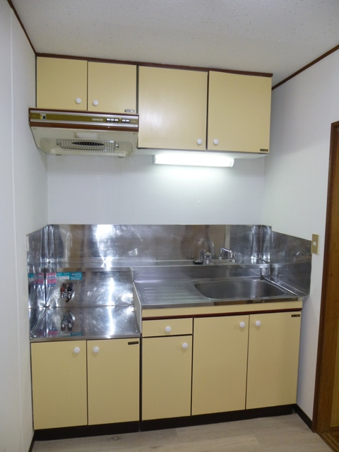 Kitchen. Gas stove can be installed