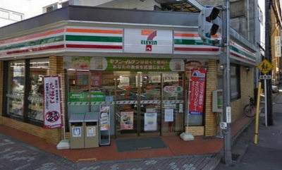 Convenience store. Seven-Eleven Sumida green 4-chome up (convenience store) 134m