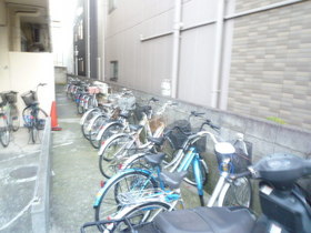 Other common areas. There is bicycle storage