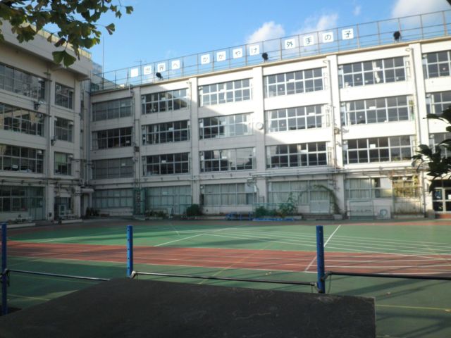 Primary school. Municipal outside hand up to elementary school (elementary school) 580m