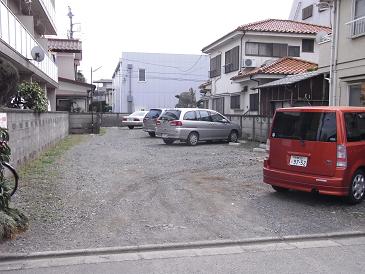 Parking lot. On-site parking