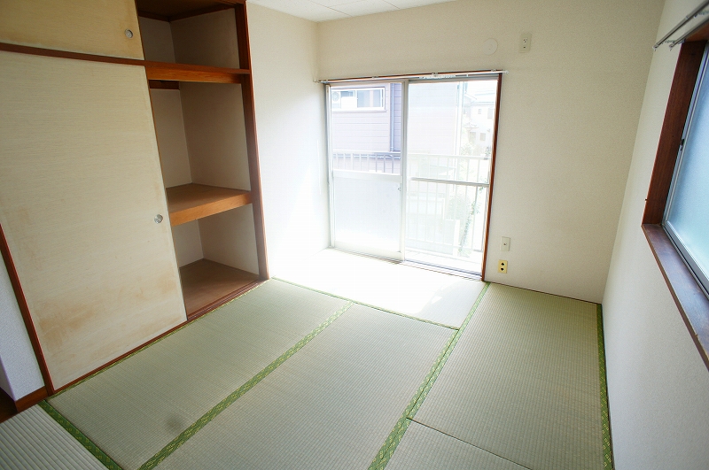 Living and room. Two-sided lighting  6-mat Japanese-style