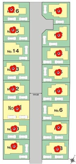 The entire compartment Figure. Sakae 2-chome compartment view