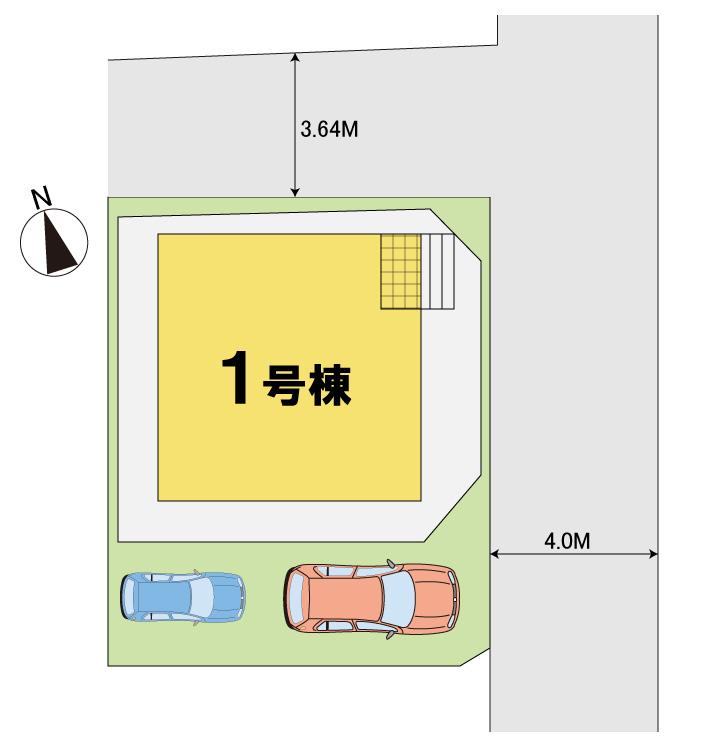 Compartment figure. 29,800,000 yen, 3LDK, Land area 95.5 sq m , 2 car building area 75.73 sq m car space !!