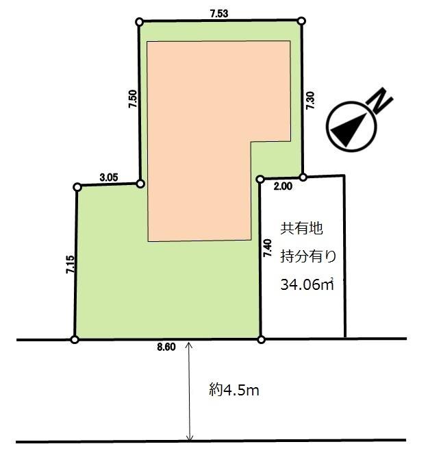 Compartment figure. 26,800,000 yen, 4LDK, Land area 117.3 sq m , Building area 102.58 sq m