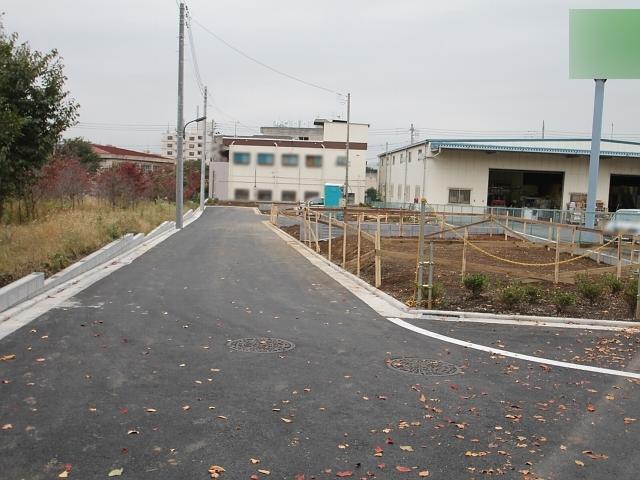 Local appearance photo. Kamisuna-cho 5-chome, site landscape When the vacant lot 2013 / 11 / 9 shooting