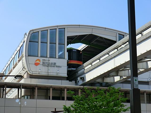 station. 1120m to Tama city monorail Tamagawajosui