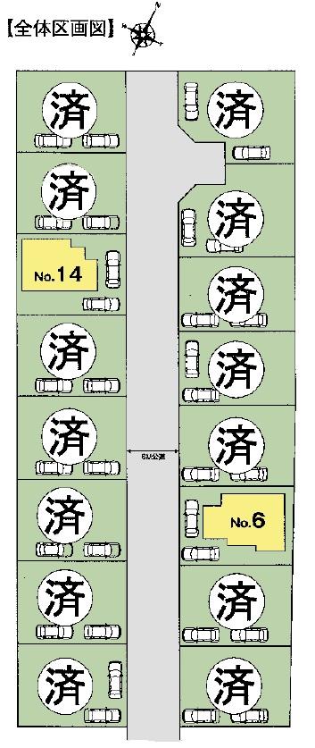 The entire compartment Figure.  [The entire compartment Figure] All building 4LDK + car space two!