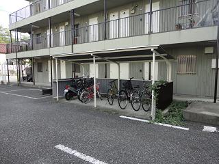 Other common areas. Place for storing bicycles