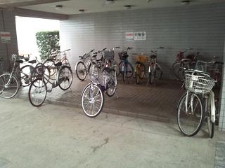 Other common areas. Bicycle-parking space