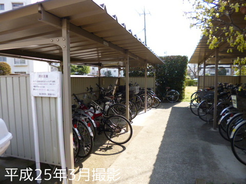 Other common areas. Bicycle storage.