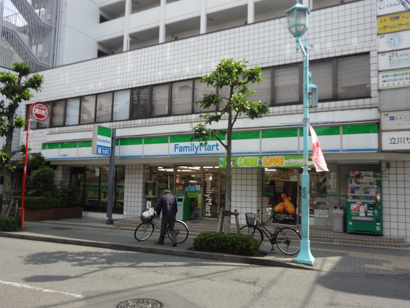Convenience store. FamilyMart Tachikawa Nishikicho store up (convenience store) 118m