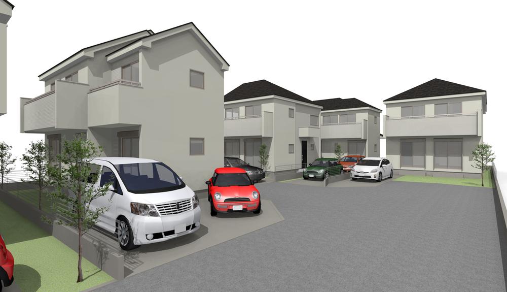 Building plan example (Perth ・ appearance). Complete image Perth