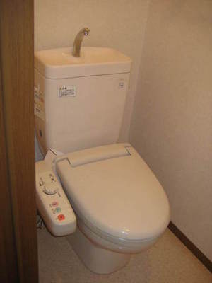 Toilet. Warm water washing toilet seat ☆