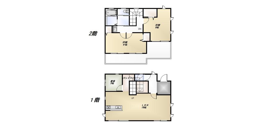 Floor plan. 35,800,000 yen, 2LDK + S (storeroom), Land area 165.32 sq m , Building area 101.25 sq m 2013 November shooting