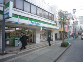 Convenience store. 103m to Family Mart (convenience store)