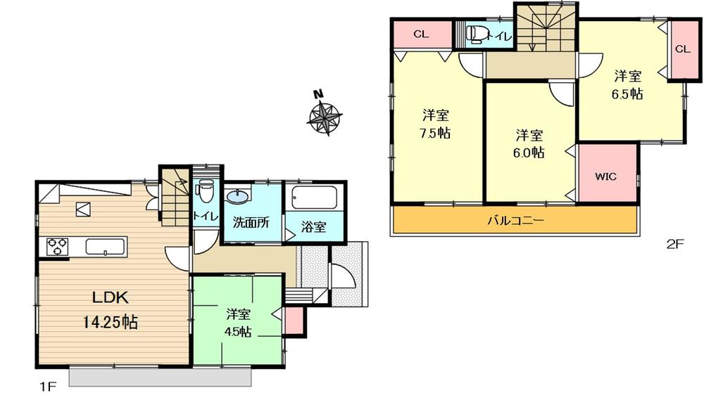 Other building plan example. Building plan example (No. 2 place) building price 11 million yen, Building area 115.05 sq m