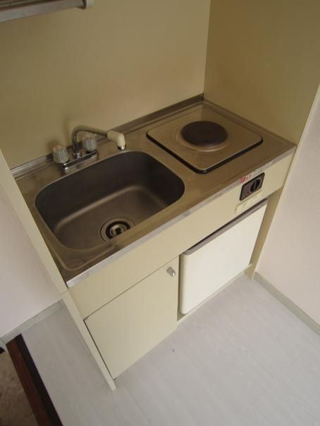 Kitchen. Mini-kitchen with stove