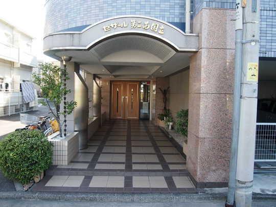 Entrance. Mansion entrance