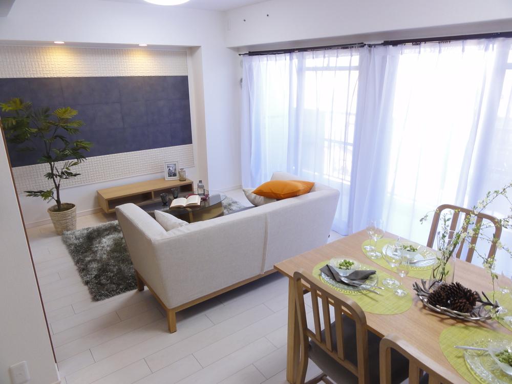 Living. LDK13.2 Pledge, It becomes a bright modern design