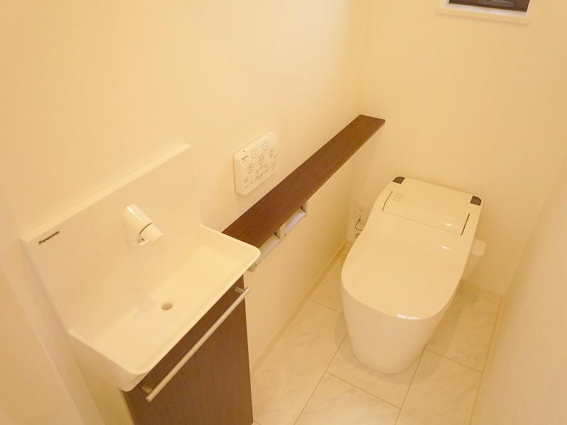 Toilet. Stylish toilet space