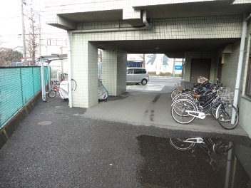 Other common areas. Bicycle-parking space