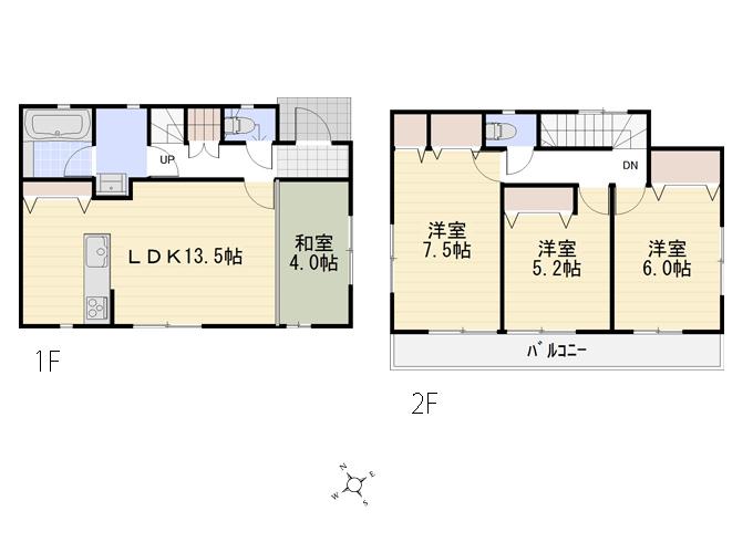 Floor plan. (7 Building), Price 29,800,000 yen, 3LDK, Land area 101.21 sq m , Building area 83.83 sq m