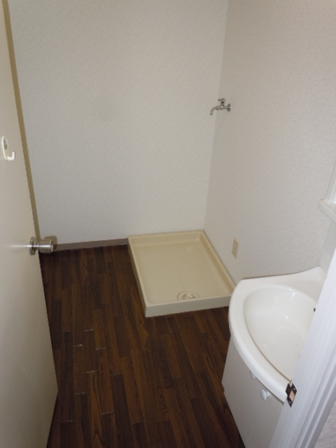 Washroom. Basin undressing space Laundry Area