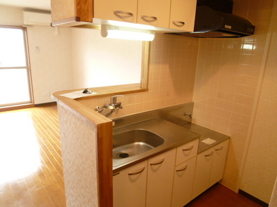 Kitchen.  ☆ Two-burner gas stove installation Allowed ☆