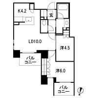 Floor: 2LDK + SIC, the occupied area: 55.87 sq m, Price: TBD