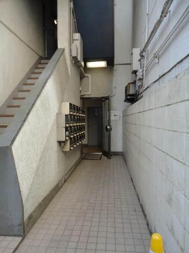 Entrance. Building entrance