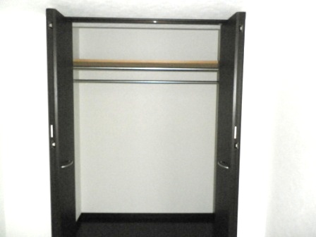Receipt. Excellent storage capacity of the closet!  A separate room of the room