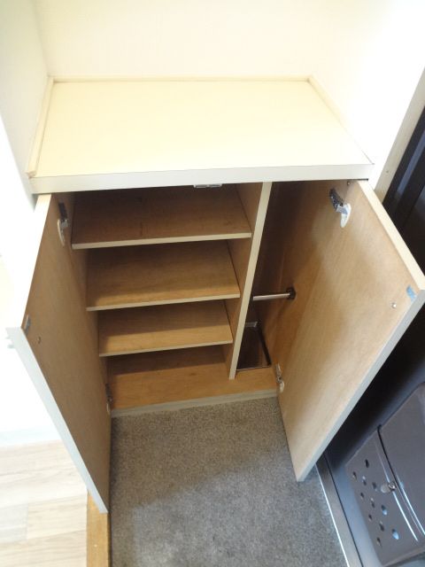 Other room space. Cupboard