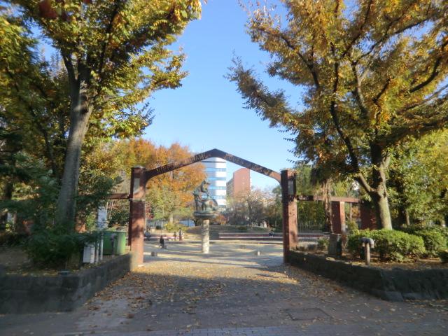 park. Municipal Nippori South Park up to 180m