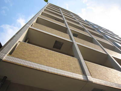 Building appearance. A profound feeling of condominium type condominium of appearance