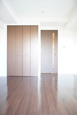 Living and room. Closet with a Western-style