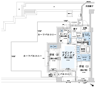 Floor: 2LDK + WIC + SIC + N, the occupied area: 68.08 sq m, Price: TBD