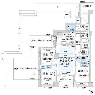 Floor: 3LDK + WIC + SIC + N, the occupied area: 80.56 sq m, Price: TBD