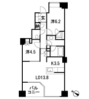 Floor: 2LDK + WIC + N, the occupied area: 63.75 sq m, Price: TBD