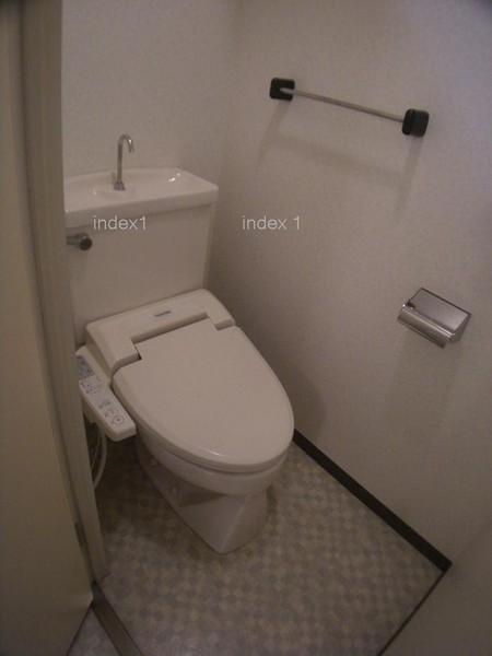 Toilet. Happy with Washlet ☆
