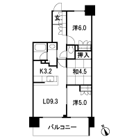 Floor: 3LDK, occupied area: 63.43 sq m, Price: 35,980,000 yen ~ 42,480,000 yen, now on sale
