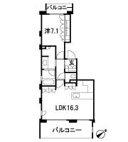 Floor: 1LDK, occupied area: 56.01 sq m, Price: 45,780,000 yen, now on sale