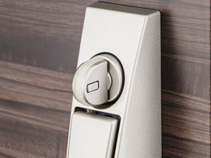 Security.  [Crime prevention thumb turn (switch type thumb)] Thumb turn (locking on the indoor side of the entrance door ・ The knob) to rotate when you unlock the "switch type of thumb.". Even for modus operandi of "thumb turning" that by turning the knob from the external equipment, etc. is unlocked, And it exhibits a high crime prevention.