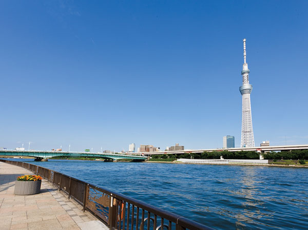 Surrounding environment. Sumida River (11 minutes' walk ・ About 860m)