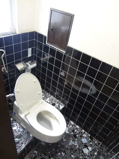 Toilet. Shared toilet.