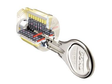 Security.  [Reversible dimple key] The entrance has a combination of 12 billion ways, Unauthorized unlocking such as picking has adopted a difficult key up and down two places. (Same specifications)