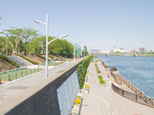 Surrounding environment. Sumida Park (7 min walk ・ About 560m)