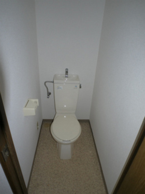 Toilet.  ※ Leave before photo
