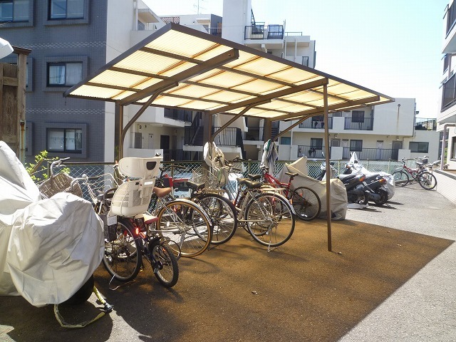 Other common areas. Is a bicycle parking lot